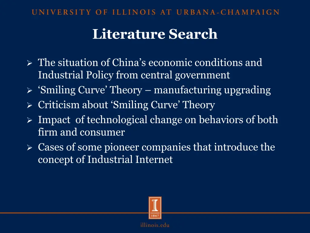 literature search