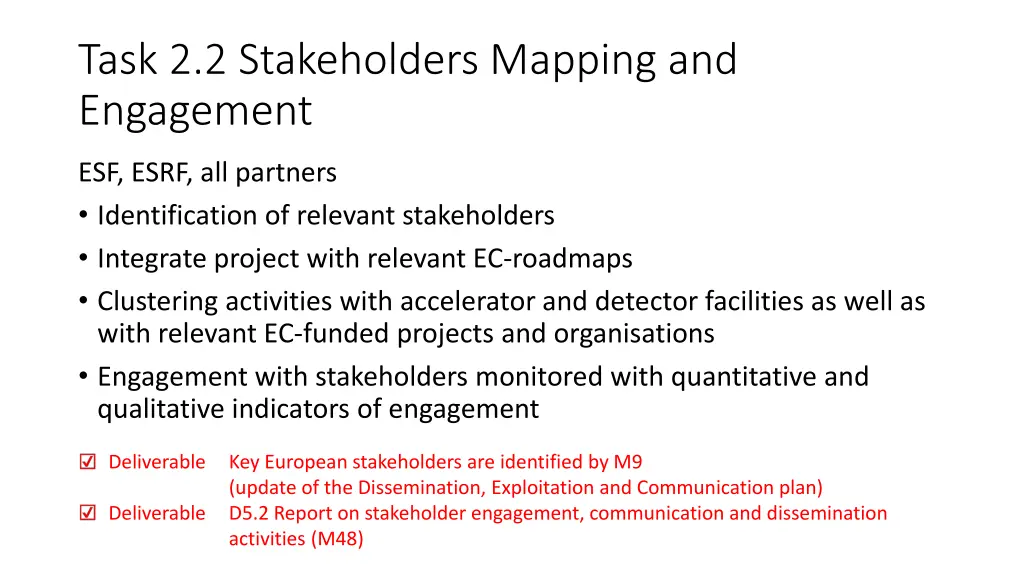 task 2 2 stakeholders mapping and engagement