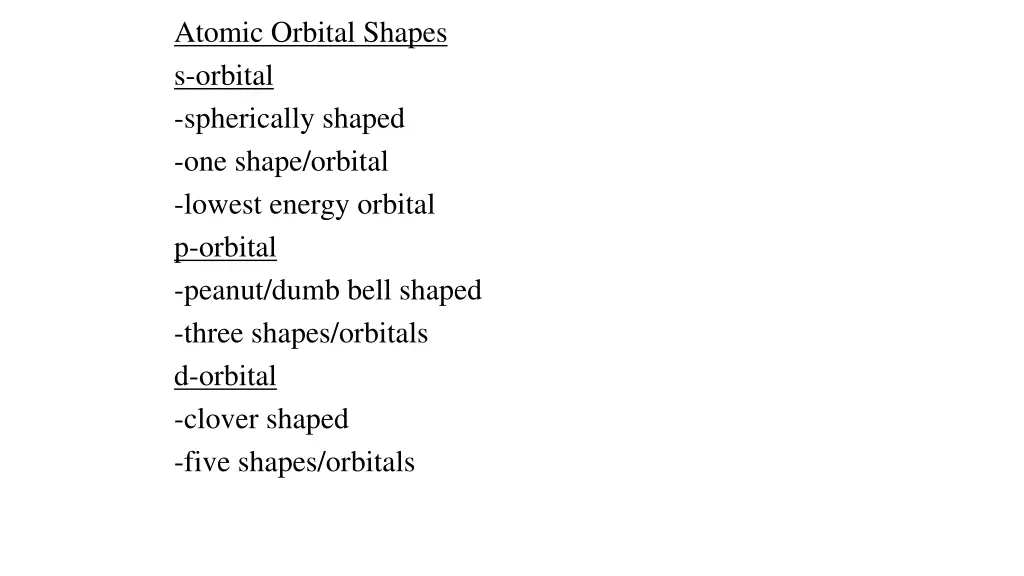 atomic orbital shapes s orbital spherically