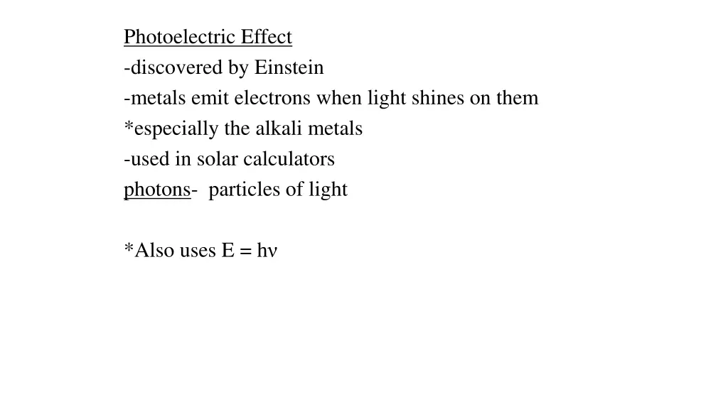 photoelectric effect discovered by einstein