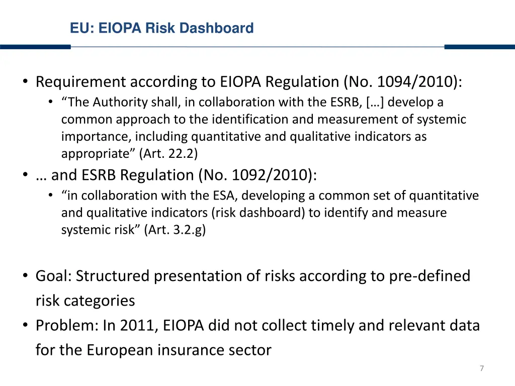 eu eiopa risk dashboard