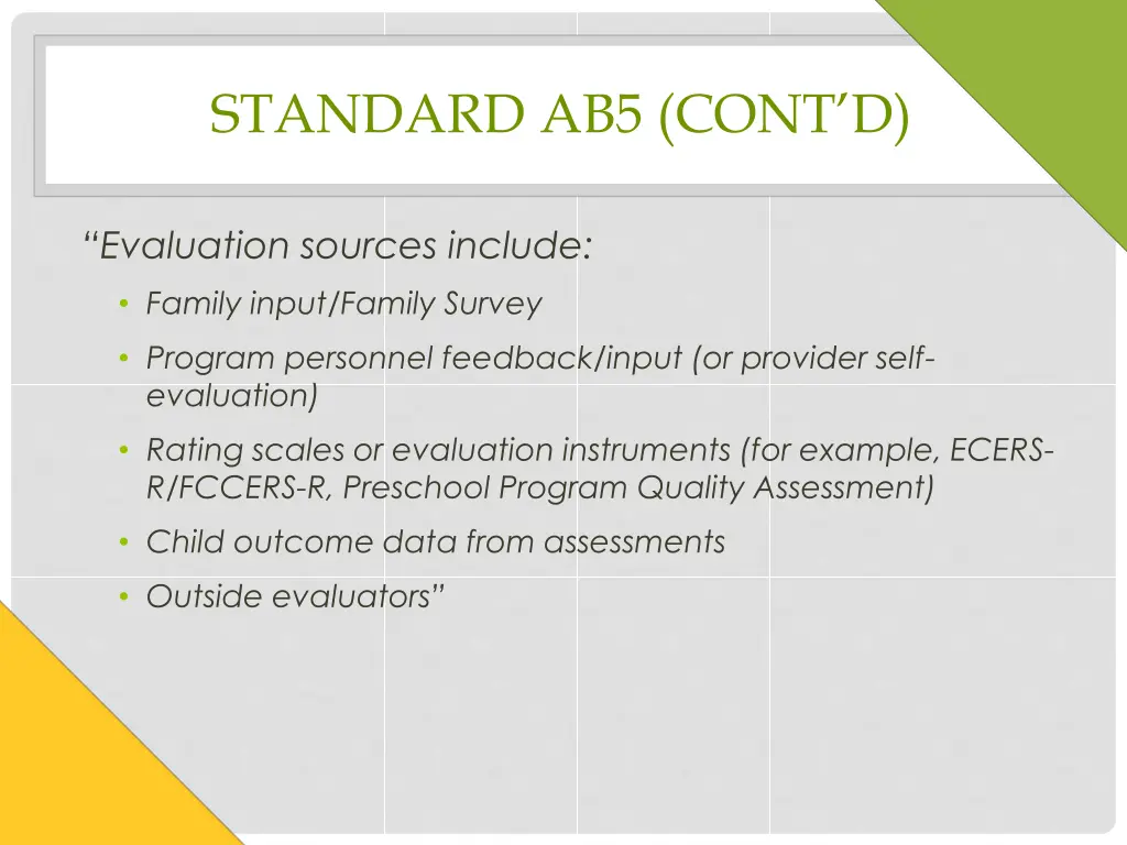 standard ab5 cont d