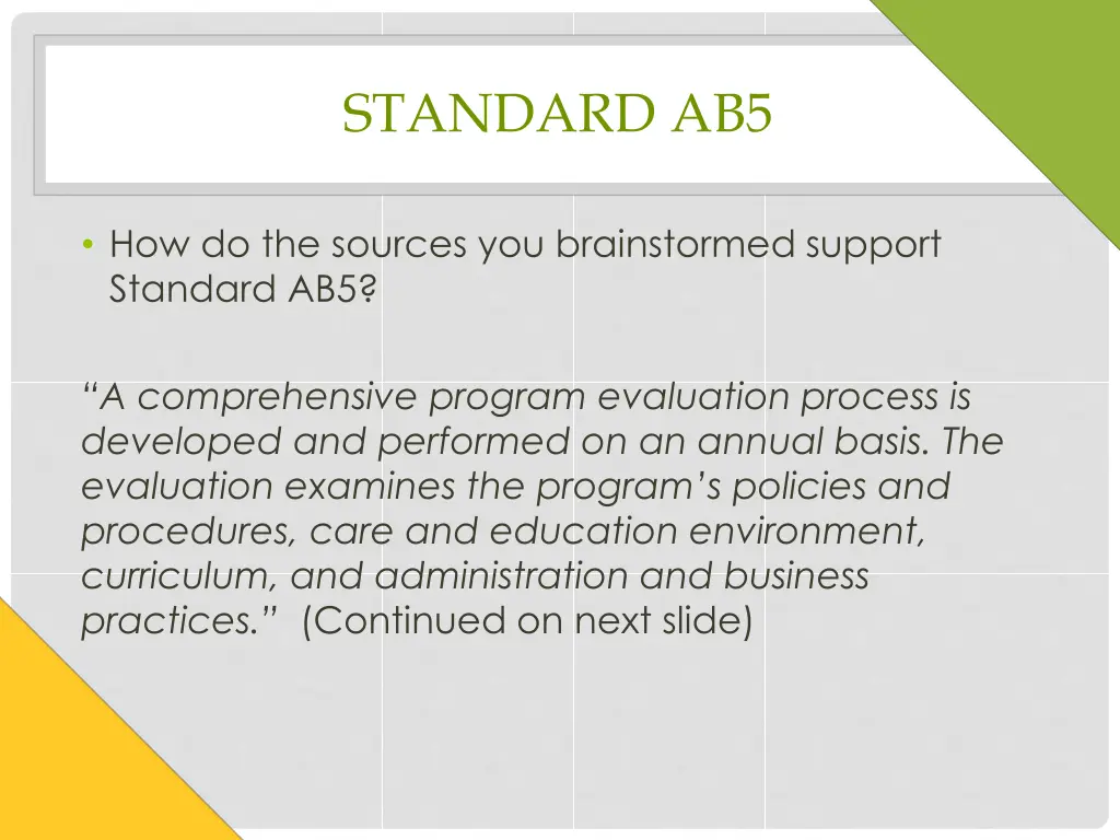 standard ab5