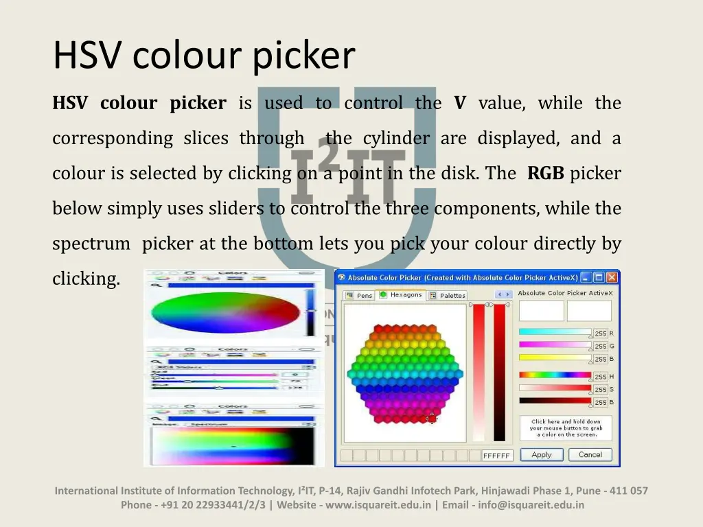 hsv colour picker