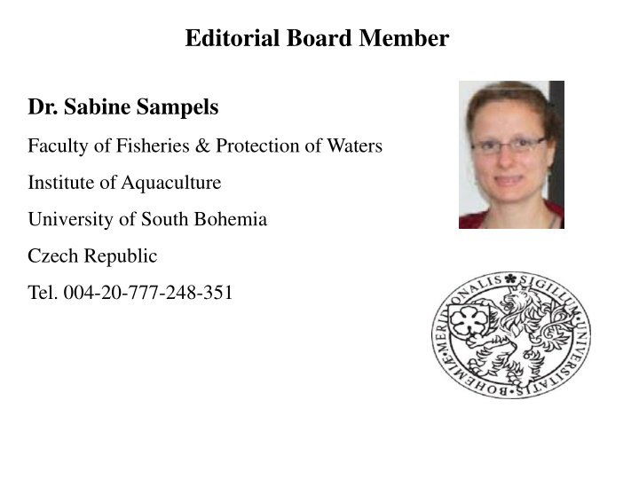 editorial board member