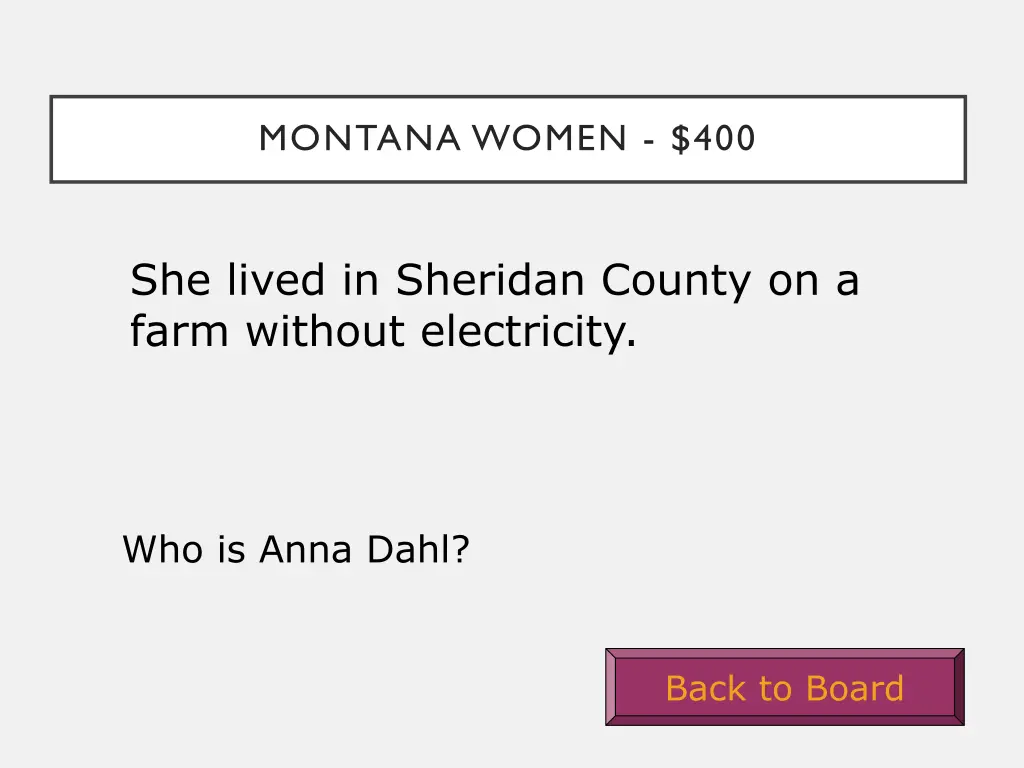 montana women 400