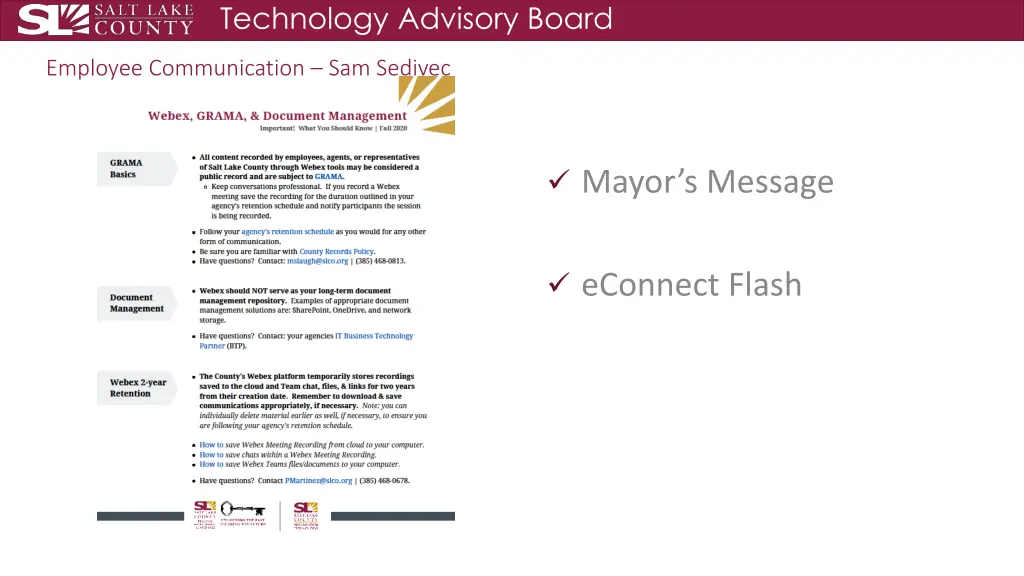 technology advisory board 13