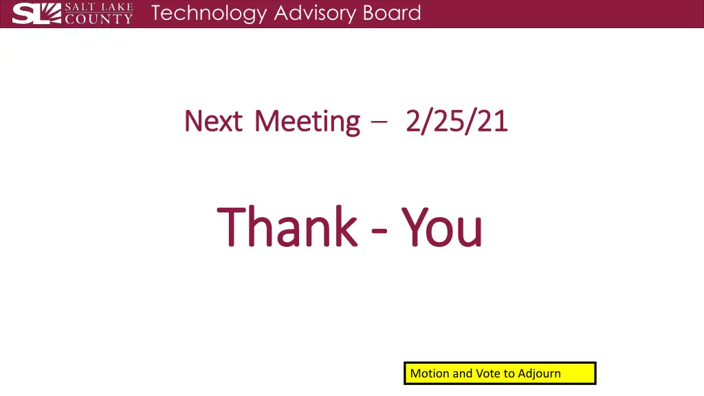 technology advisory board 17