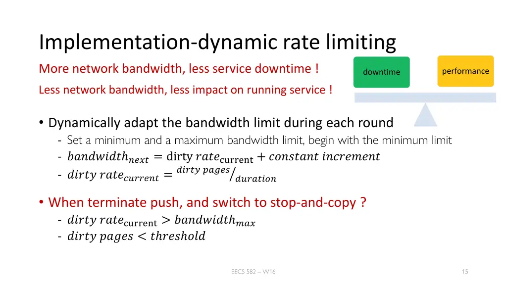 implementation dynamic rate limiting