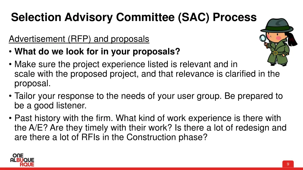 selection advisory committee sac process 4