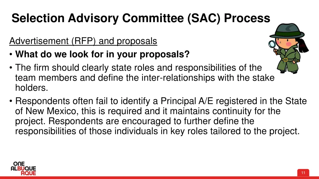 selection advisory committee sac process 6