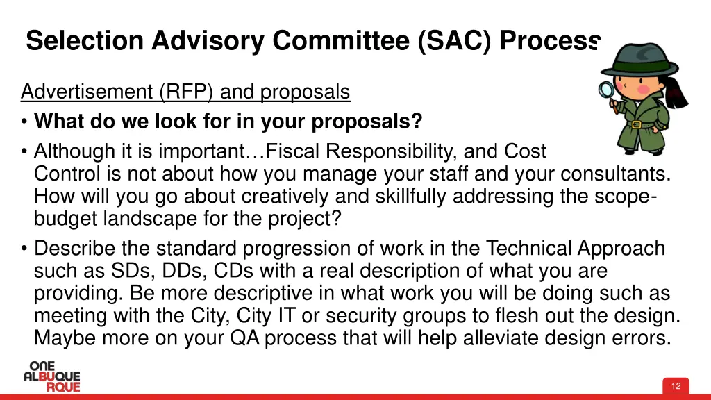 selection advisory committee sac process 7