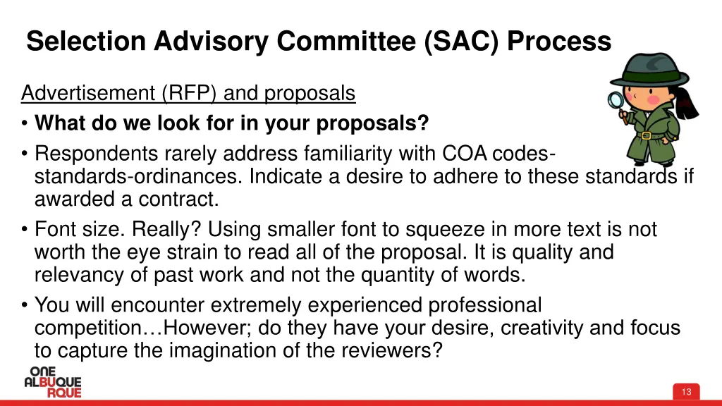 selection advisory committee sac process 8