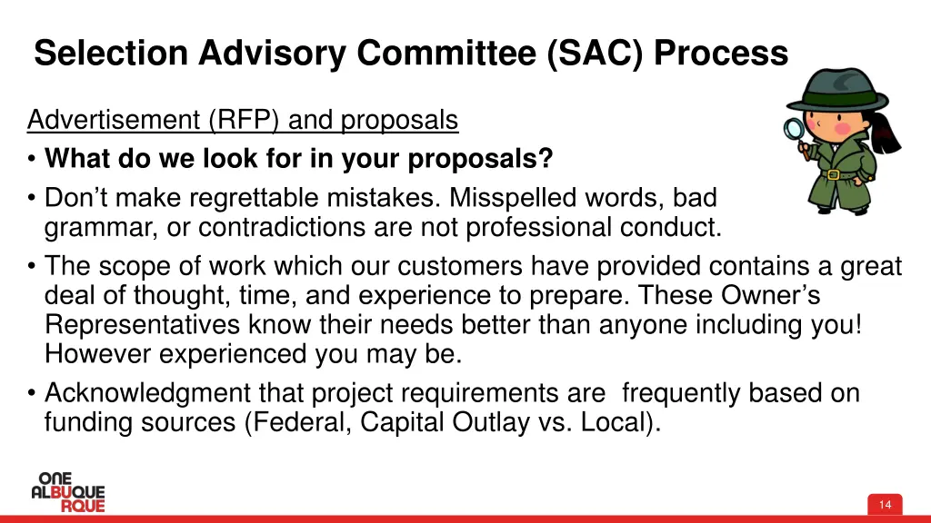 selection advisory committee sac process 9