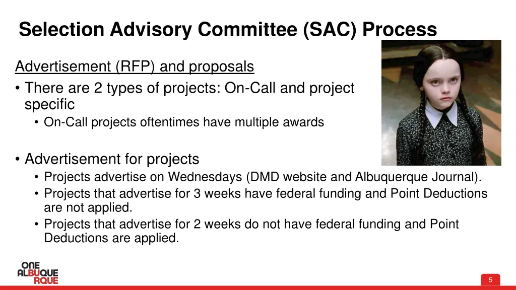 selection advisory committee sac process