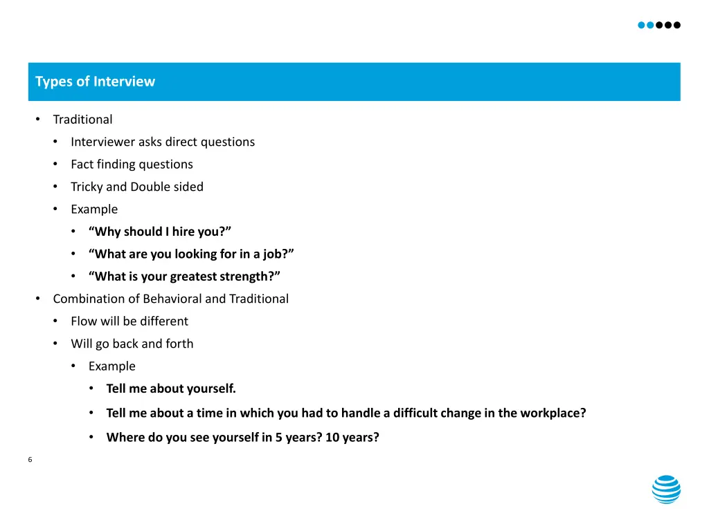 types of interview 1