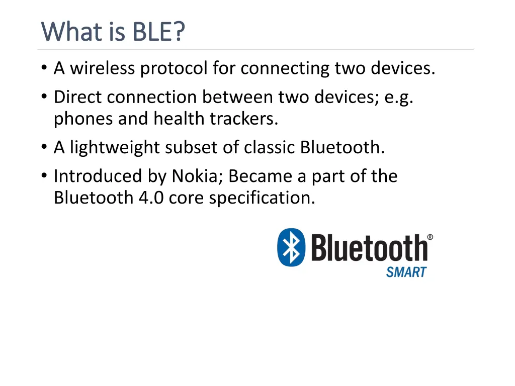 what is ble what is ble a wireless protocol