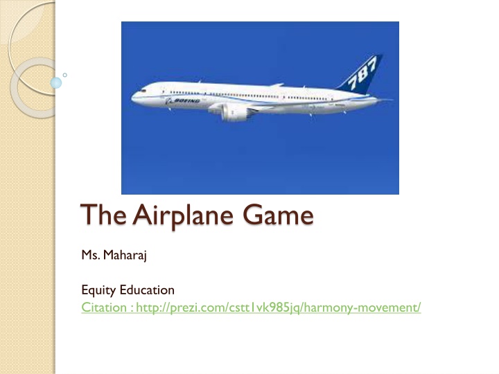 the airplane game