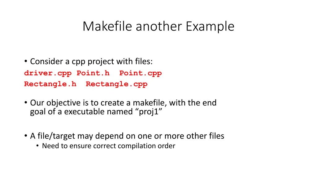 makefile another example