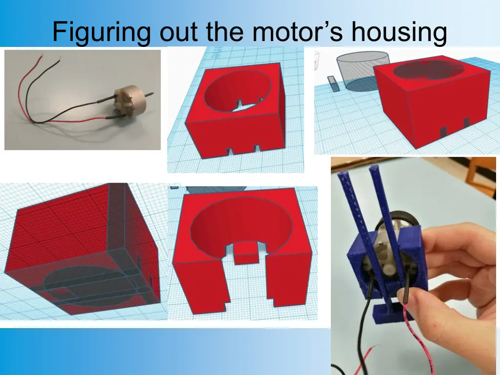 figuring out the motor s housing