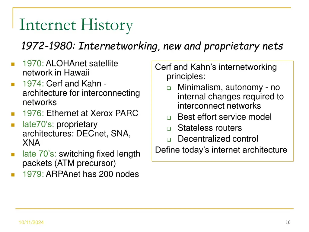 internet history 1972 1980 internetworking