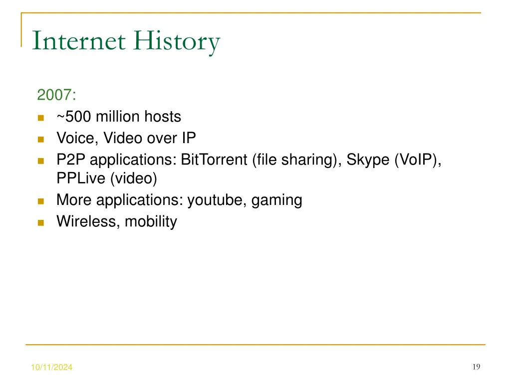 internet history