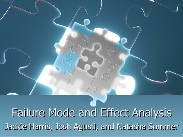 failure mode and effect analysis jackie harris