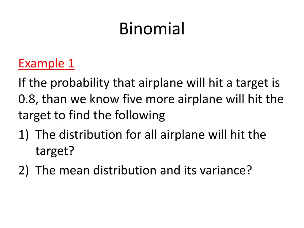 binomial