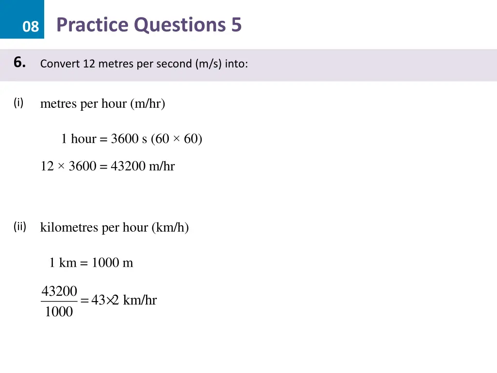 08 practice questions 5 10