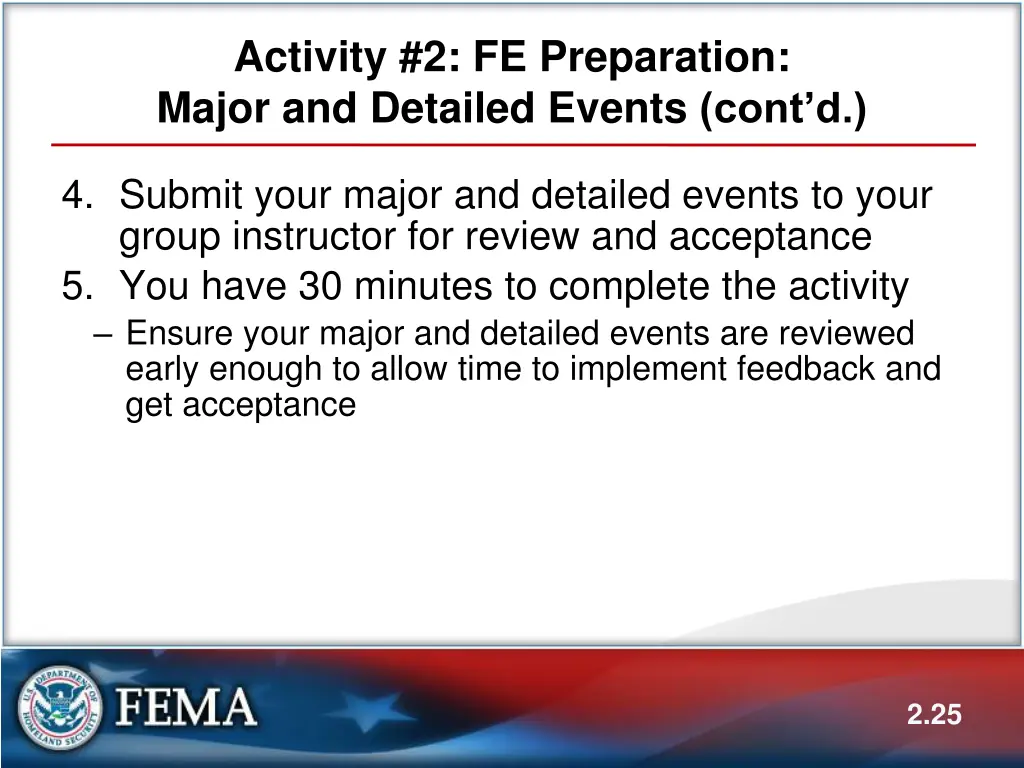 activity 2 fe preparation major and detailed 1