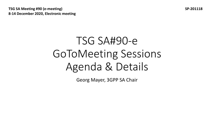 tsg sa meeting 90 e meeting 8 14 december 2020