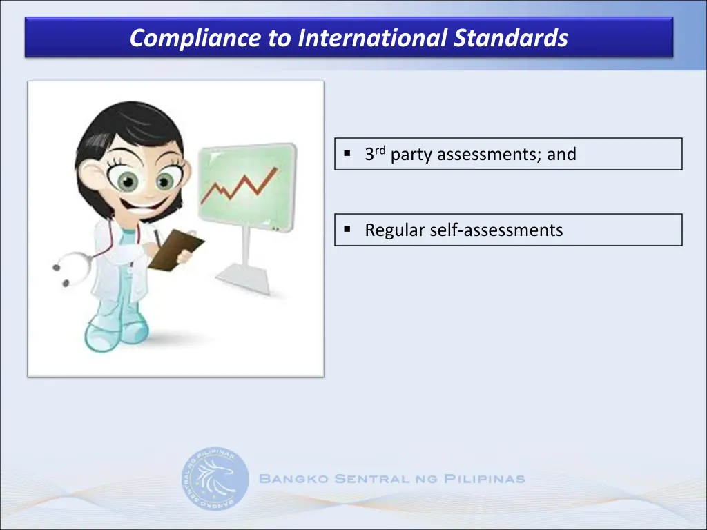 compliance to international standards