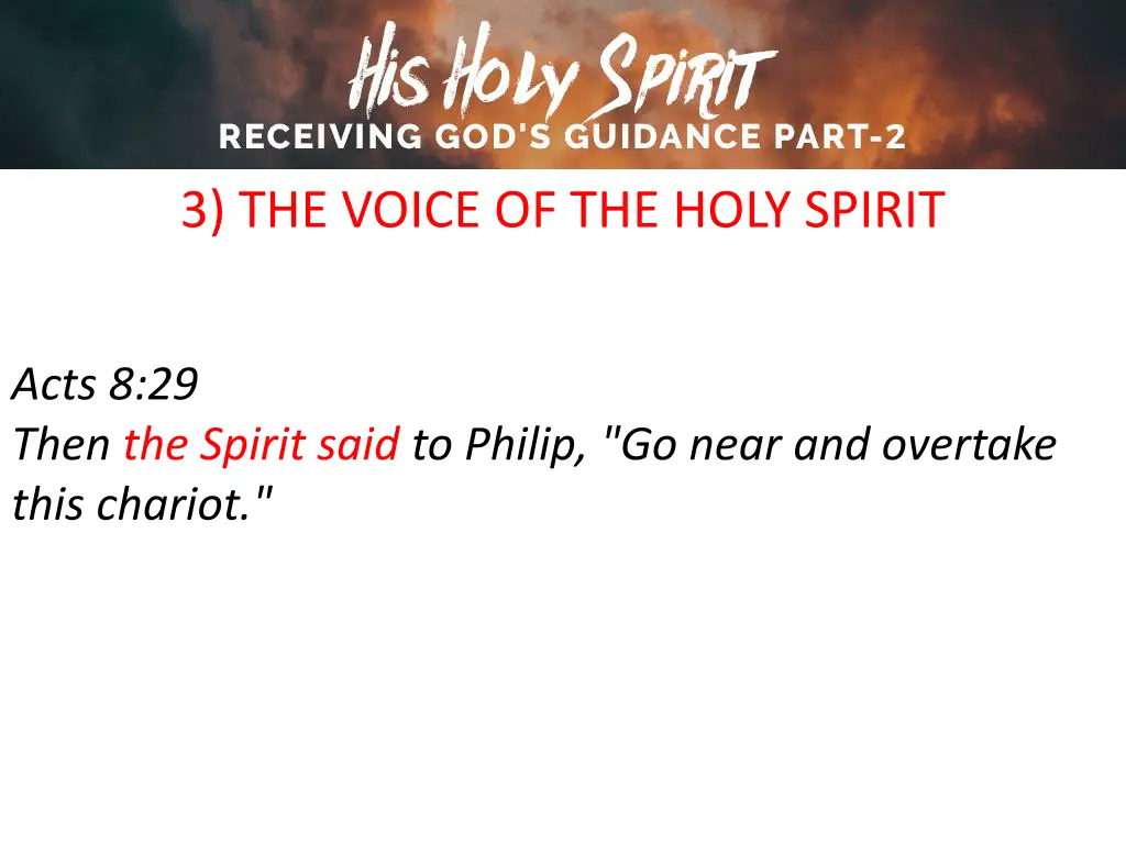 3 the voice of the holy spirit 2