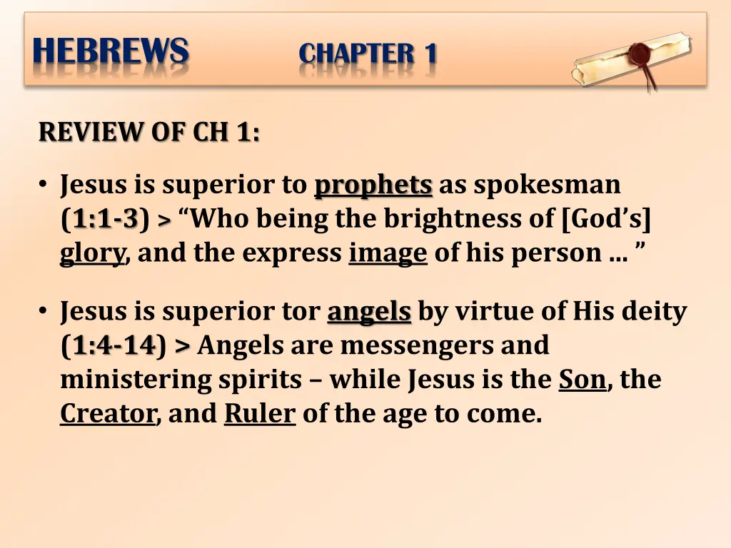 hebrews chapter 1