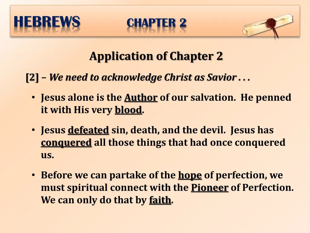 hebrews chapter 2 16