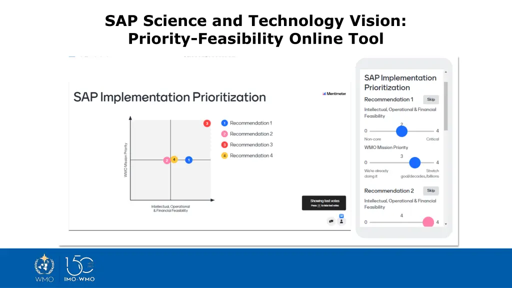 sap science and technology vision priority