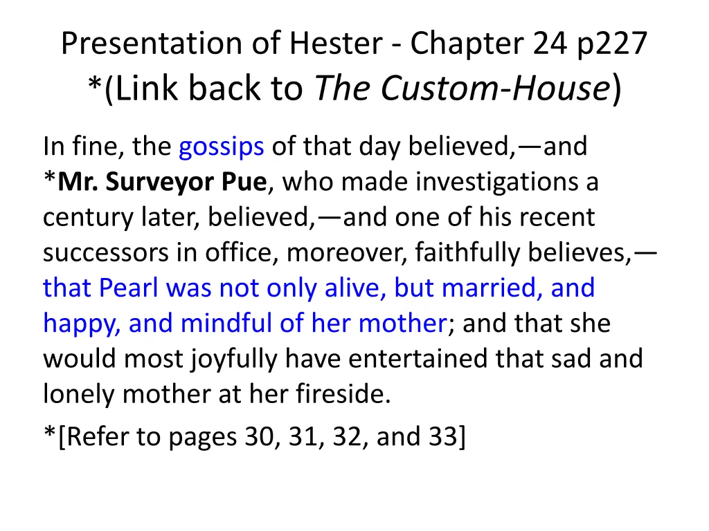 presentation of hester chapter 24 p227 link back