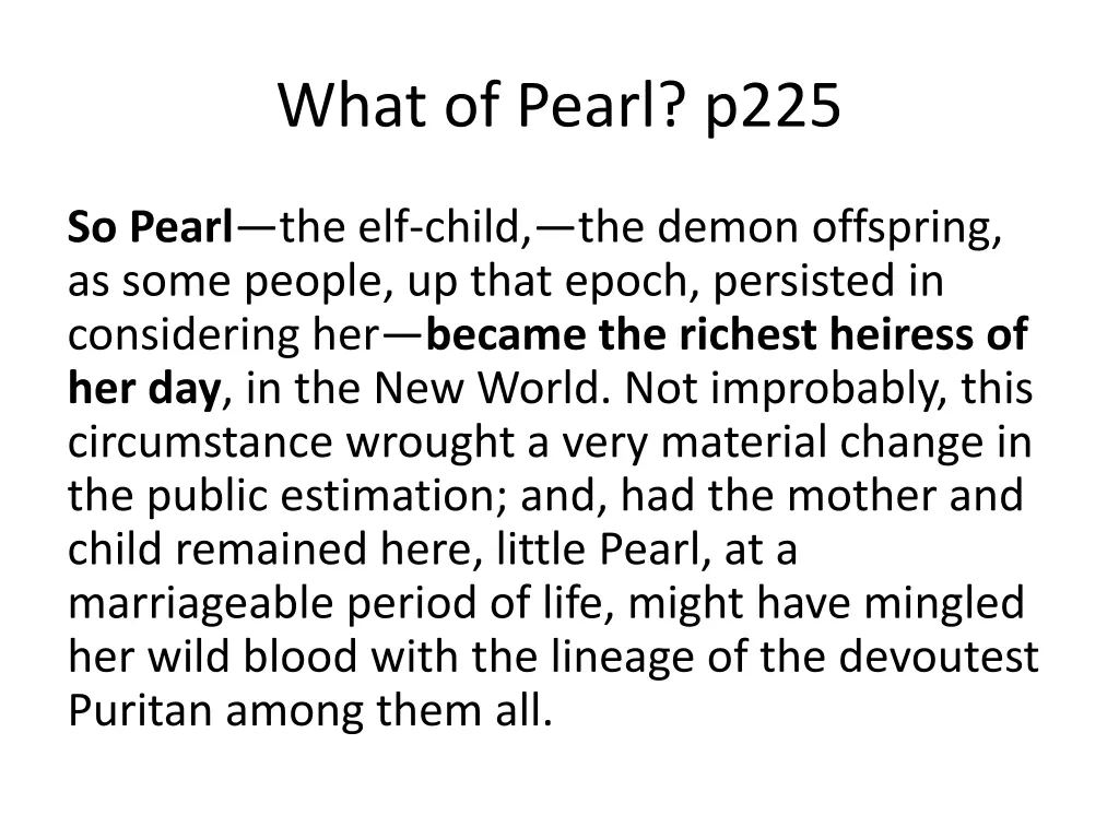 what of pearl p225