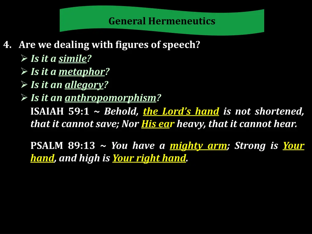 general hermeneutics 3