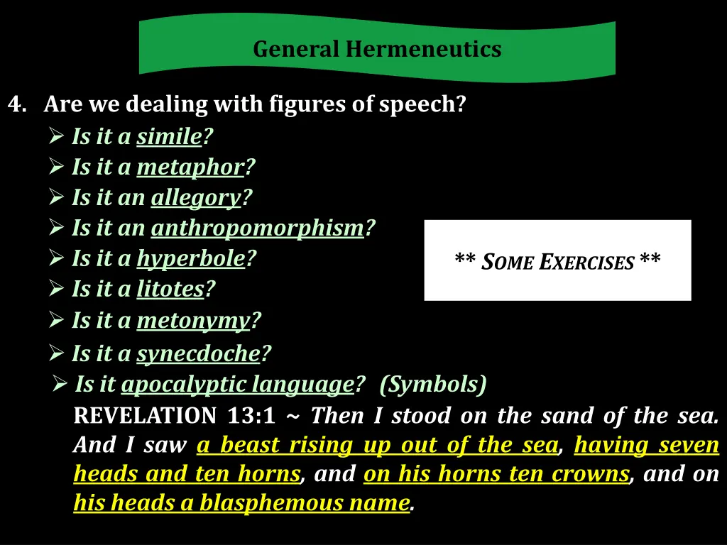 general hermeneutics 8