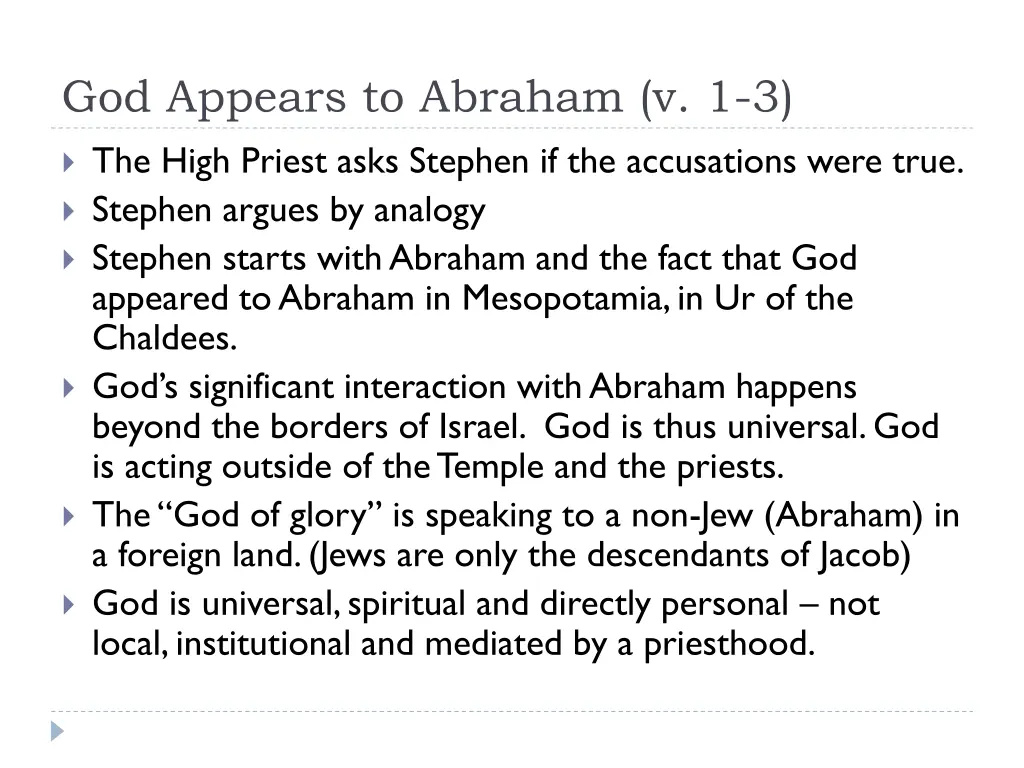 god appears to abraham v 1 3