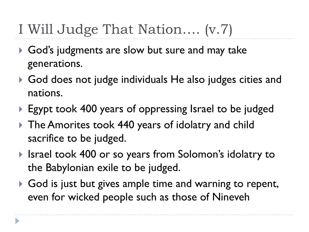 i will judge that nation v 7