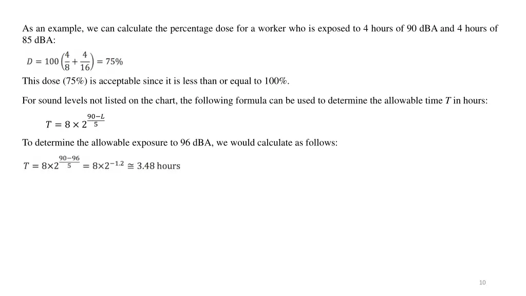 as an example we can calculate the percentage