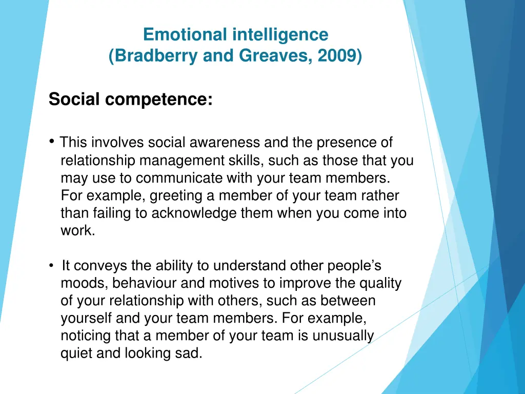 emotional intelligence bradberry and greaves 2009 1