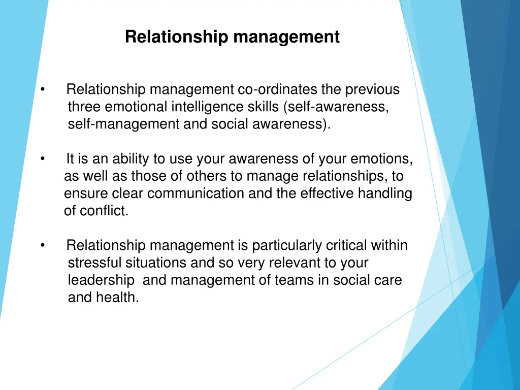 relationship management