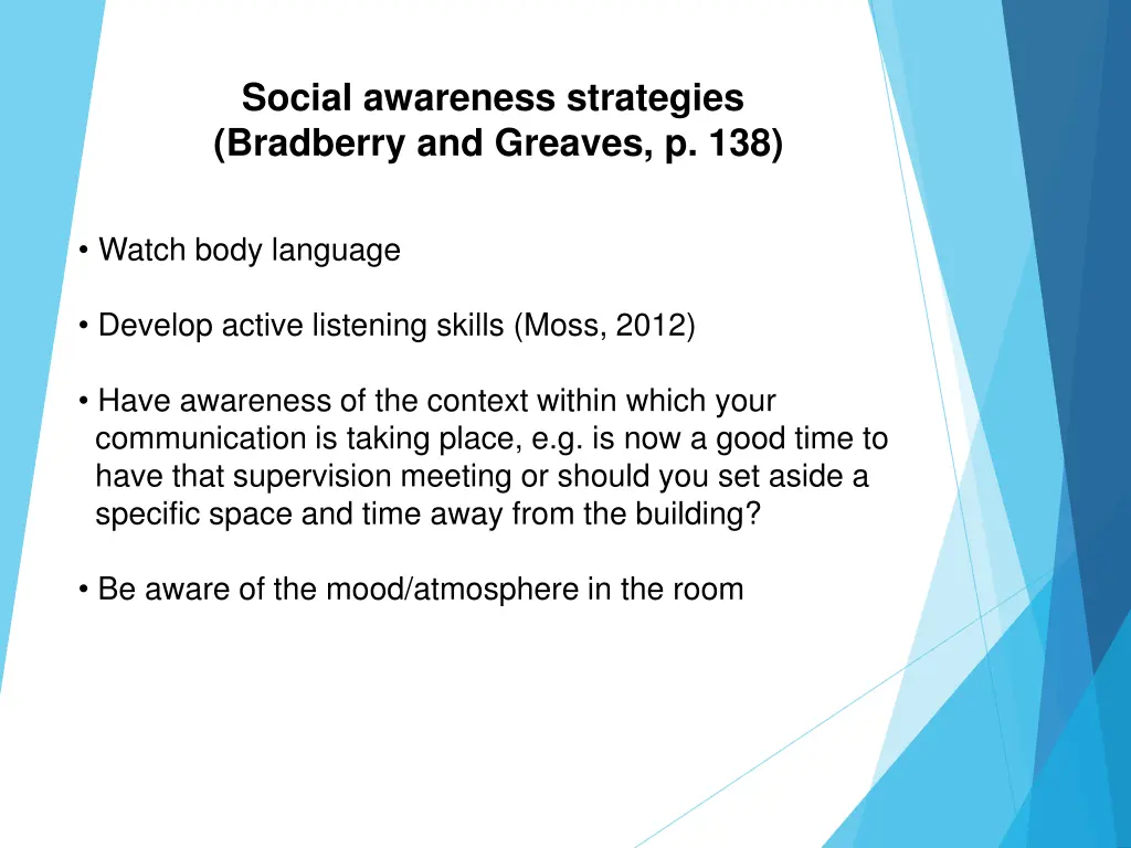 social awareness strategies bradberry and greaves