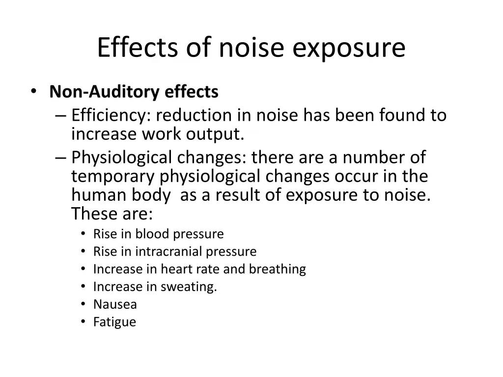 effects of noise exposure 3