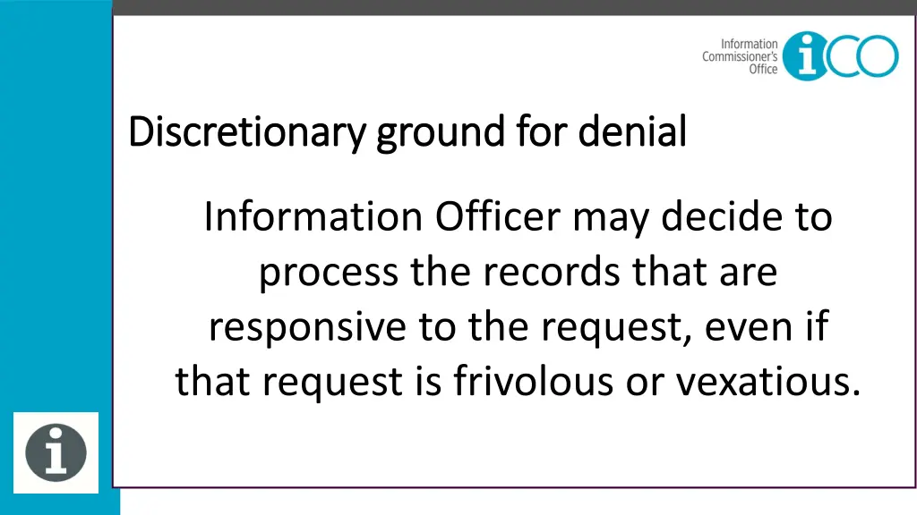 discretionary ground for denial discretionary