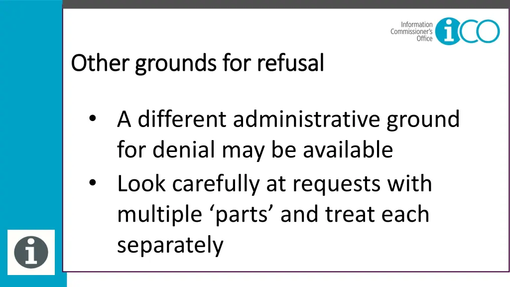 other grounds for refusal other grounds 1