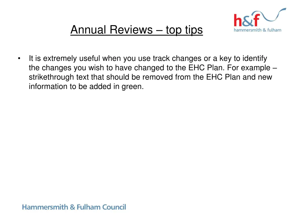 annual reviews top tips 1